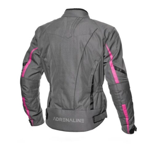Jacheta touring LOVE RIDE 2.0 CE Motortools negru roz gri 2