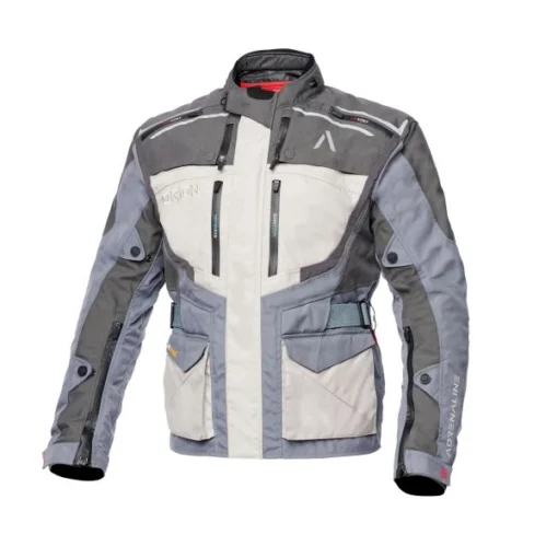 Geaca ADRENALINE ORION PPE bej/gri - mtmoto