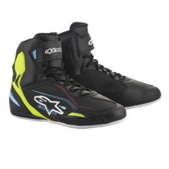 Ghete Alpinestars FASTER 3 Negru Galben Albastru Motortools Baia Mare