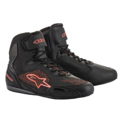Ghete Alpinestars FASTER-3 RIDEKNIT Negru Rosu Fluo Motortools Baia Mare