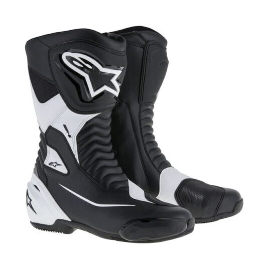 Alpinestars SMX S BOOTS Negru Alb Mtmoto.ro Baia Mare Motortools
