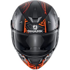 Casca integrala SHARK SKWAL 2.2 NOXXYS NEGRU MAT PORTOCALIU 3-Motortools Baia Mare