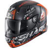 Casca integrala SHARK SKWAL 2.2 NOXXYS NEGRU MAT PORTOCALIU-Motortools Baia Mare