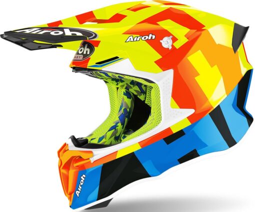 AIROH TWIST 2.0 FRAME YELLOW GLOSS: Mărime - M