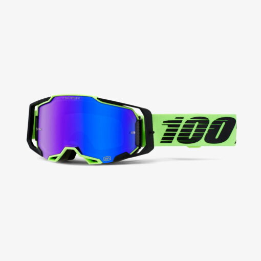 OCHELARI 100% ARMEGA GOGGLE URUMA HiPER BLUE LENS - mtmoto