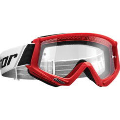COMBAT GOGGLE Red WHITE Mtmoto.ro Motortools Baia Mare