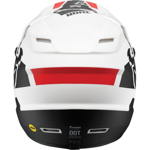 Casca Thor YOUTH SECTOR SPLIT WHITE BLACK 3 - mtmoto.ro Motortools Baia Mare