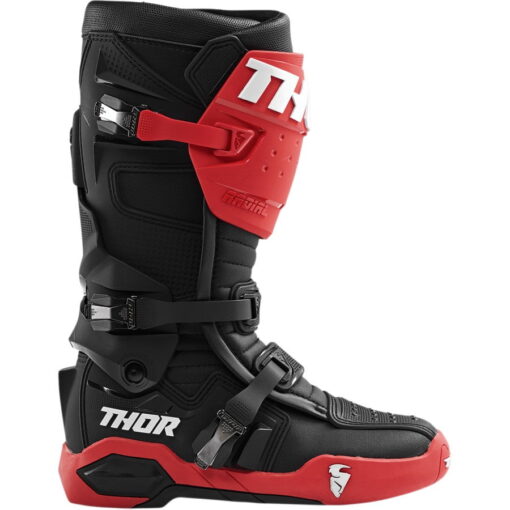 Cizme Thor RADIAL OFFROAD rosu negru 2 - mtmoto.ro Motortools Baia Mare