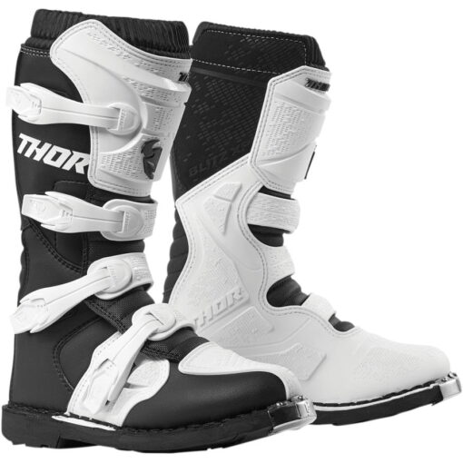 Cizme Thor WOMENS BLITZ XP OFFROAD BLACK WHITE- mtmoto.ro Motortools Baia Mare