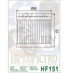 Filtru ulei, Cod OEM Aprilia 0256185 - mtmoto.ro Motortools Baia Mare