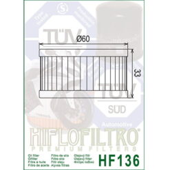Filtru ulei, Cod OEM Suzuki 16510-38240 1 - mtmoto.ro Motortools Baia Mare