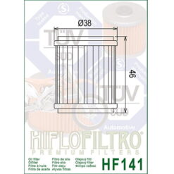Filtru ulei, Cod OEM Yamaha 5TA-13440-00 1 - mtmoto.ro Motortools Baia Mare