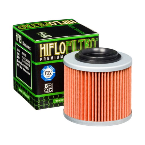 Filtru ulei Hiflofiltro, Cod OEM Aprilia 0256185 - mtmoto.ro Motortools Baia Mare