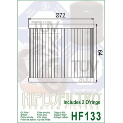 Filtru ulei cu 2 oringuri, Cod OEM Suzuki 16500-45810 - mtmoto.ro Motortools Baia Mare