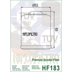 Filtru ulei scuter 2 , Cod OEM Piaggio 483727 - mtmoto.ro Motortools Baia Mare