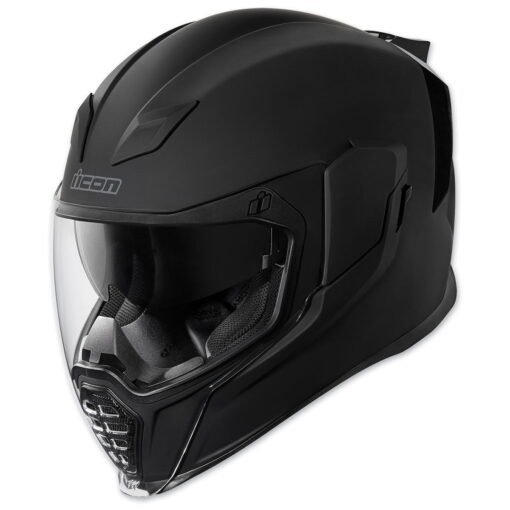 ICON Airflite Rubatone Black Full Face Helmet - mtmoto.ro