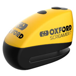 Oxford Screamer7 Alarm Disc Lock galben - mtmoto.ro Motortools Baia Mare