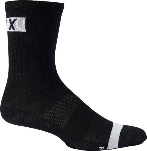 SOSETE 6" FLEXAIR MERINO SOCK [BLK] - mtmoto
