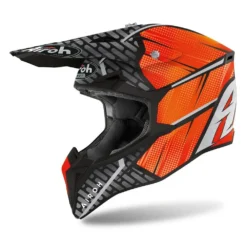 Casca moto offroad Wraap IDOL Orange Matt
