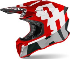 CASCA AIROH TWIST 2.0 FRAME RED MATT