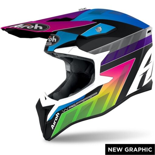 CASCA AIROH WRAAP PRISM MATT - mtmoto