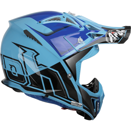 CASCA AVIATOR 2.2 CHECK BLUE GLOSS - mtmoto