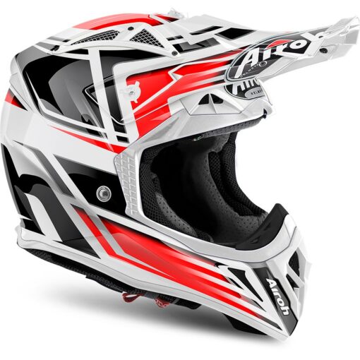 CASCA AVIATOR 2.2 RESTYLE RED GLOSS: Marime - L - mtmoto