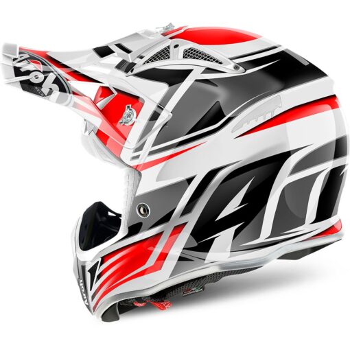 CASCA AVIATOR 2.2 RESTYLE RED GLOSS: Marime - L - mtmoto