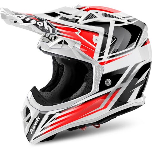 CASCA AVIATOR 2.2 RESTYLE RED GLOSS: Marime - L - mtmoto