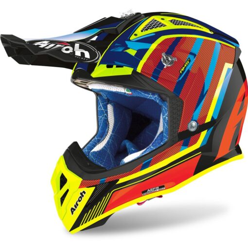 CASCA AVIATOR 2.3 GLOW CHROME ORANGE: Marime - XL - mtmoto