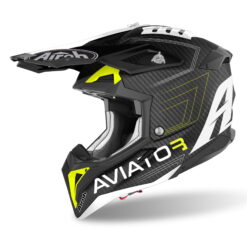 CASCA AIROH AVIATOR 3 PRIMAL YELLOW MATT 2021