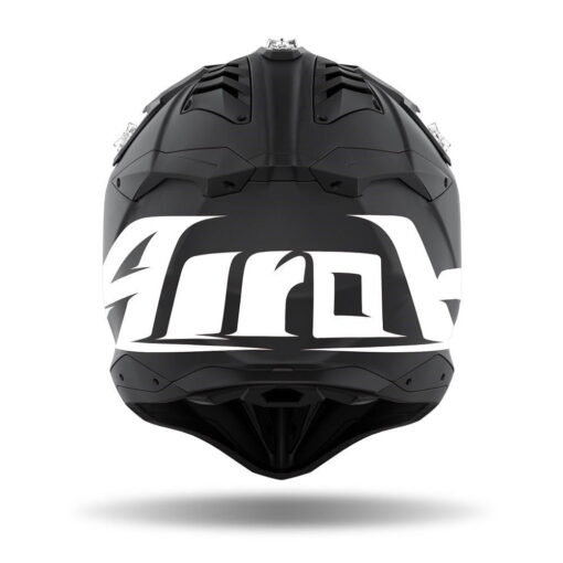 CASCA AIROH AVIATOR 3 COLOR BLACK MATT 2021 - mtmoto