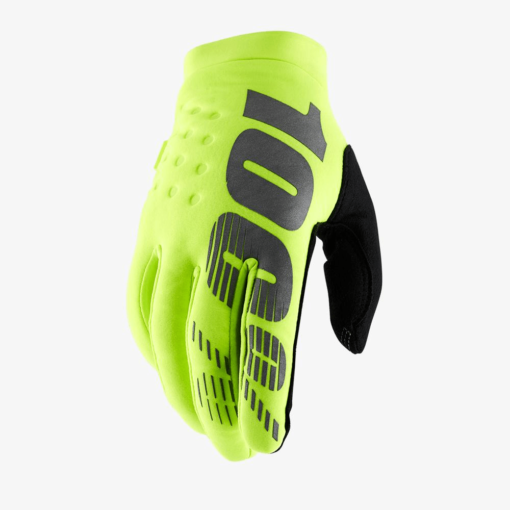 MANUSI BRISKER Gloves Fluo Yellow: Marime - SM - mtmoto