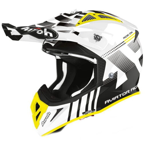 CASCA AVIATOR ACE NEMESI WHITE GLOSS - mtmoto
