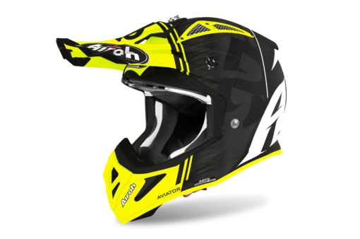 CASCA AVIATOR ACE KYBON YELLOW MATT - mtmoto