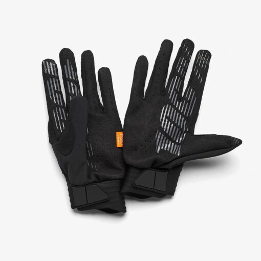 MANUSI COGNITO Fluo Orange/Black Gloves - mtmoto
