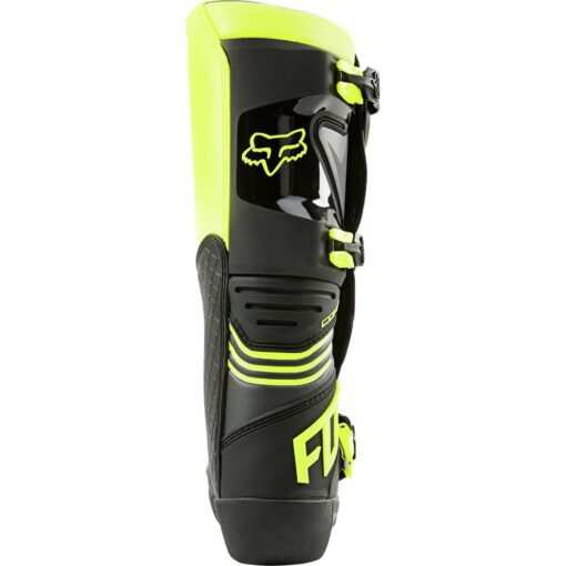 Cizme Fox Comp Boot [BLK/YLW] - mtmoto