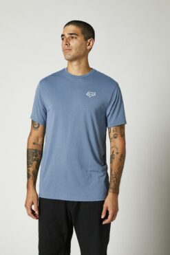 TRICOURI FOX BURNT SS TECH TEE [MT BLU]