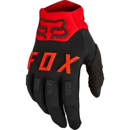 MANUSI LEGION GLOVE [BLK/RD]: Marime - M - mtmoto