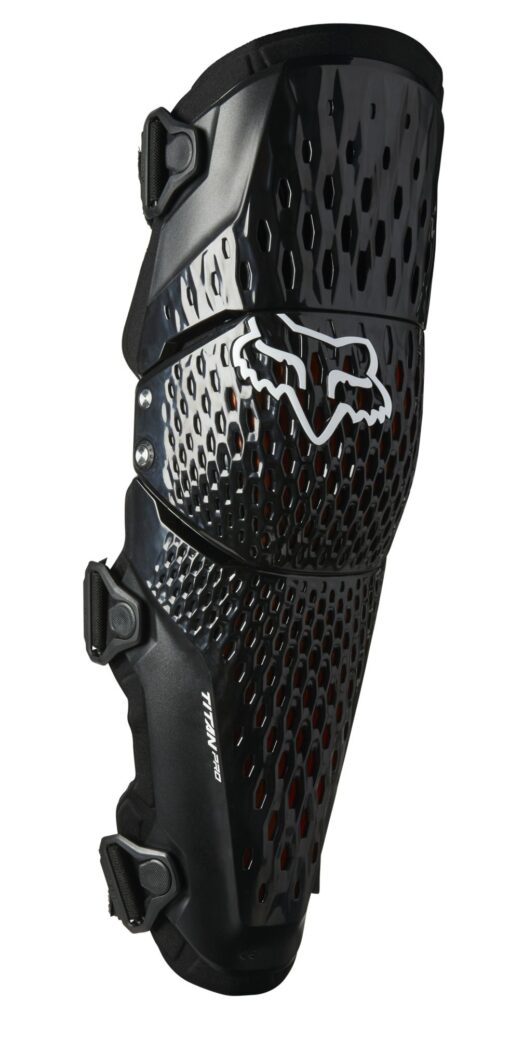 PROTECTIE FOX TITAN PRO D3O KNEE GUARD, CE [BLK] - mtmoto