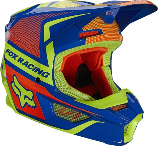 CASCA FOX V1 OKTIV HELMET, ECE [BLU]: Marime - L - mtmoto