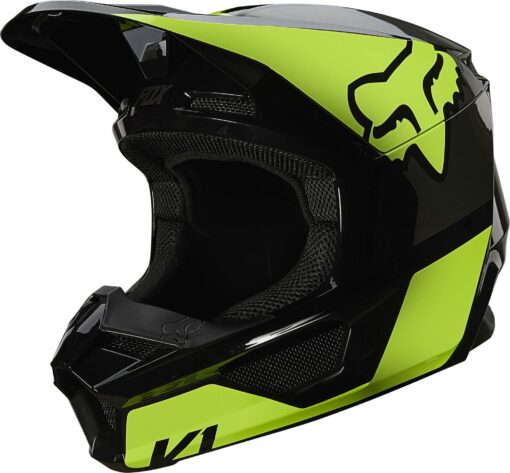 CASCA FOX V1 REVN HELMET, ECE [FLO YLW]: Marime - L - mtmoto