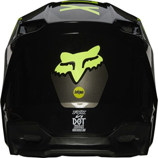 CASCA FOX V1 REVN HELMET, ECE [FLO YLW]: Marime - L - mtmoto