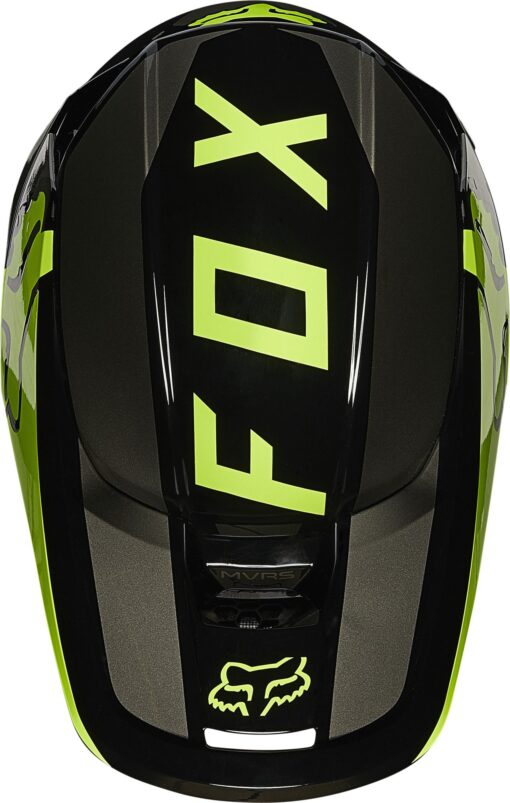CASCA FOX V1 REVN HELMET, ECE [FLO YLW]: Marime - L - mtmoto