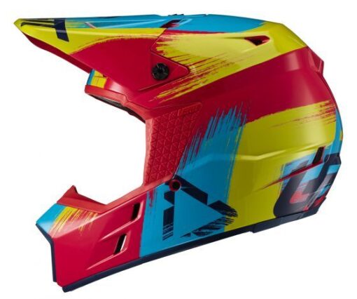 CASCA HELMET GPX 3.5 V19.1 RED/LIME DOT + ECE: Marime - XL - mtmoto