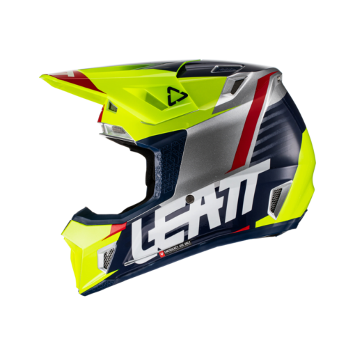 CASCA Helmet and Goggle Kit Moto 7.5 V22 LIME - mtmoto