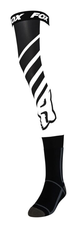 SOSETE MACH ONE KNEE BRACE SOCK [BLK/WHT]