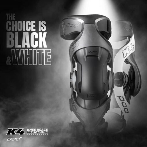 PROTECTIE POD K4 V2.0 Knee Brace Black (STANG/LT): Marime - XS/SM - mtmoto