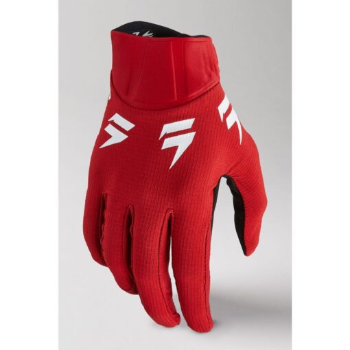MANUSI SHIFT WHITE LABEL TRAC GLOVE [RD] - mtmoto