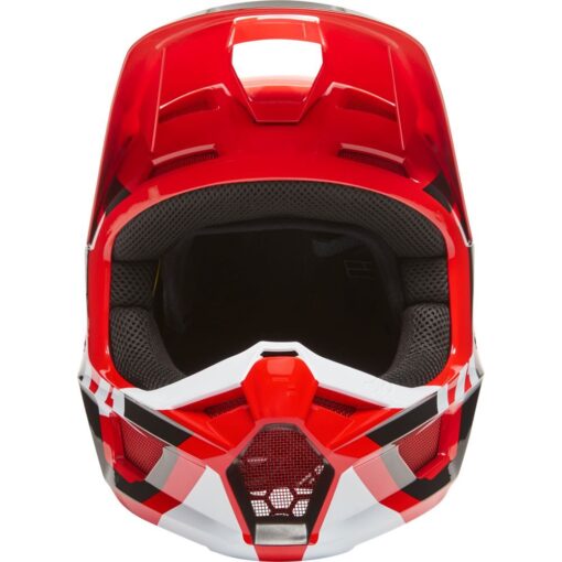 CASCA V1 LUX HELMET, ECE [FLO RED] - mtmoto